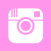 Pink sqaure instagram