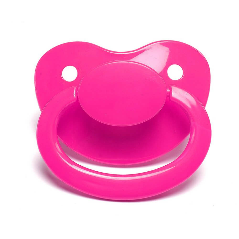 Adult sized pacifier Hot Pink 